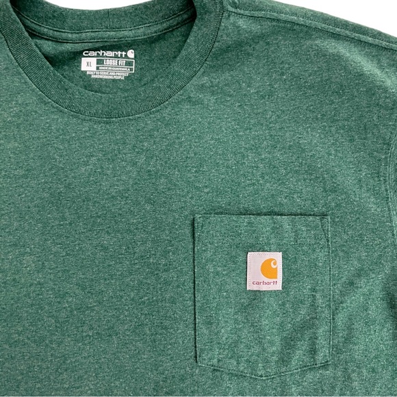 Carhartt Other - Carhartt Loose Fit Heavyweight Short-Sleeve Pocket T-Shirt XL Green